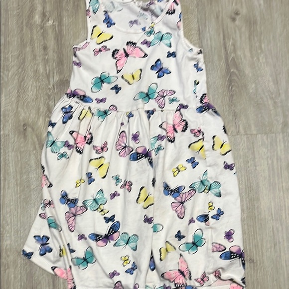 4/$30 Butterfly Print Kids Dress - Picture 1 of 1
